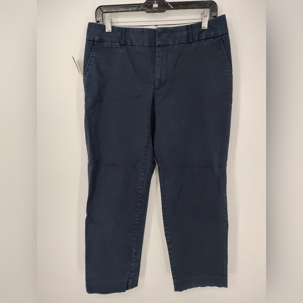 Banana Republic Stretch Women's Navy Cropped Pants Size 6